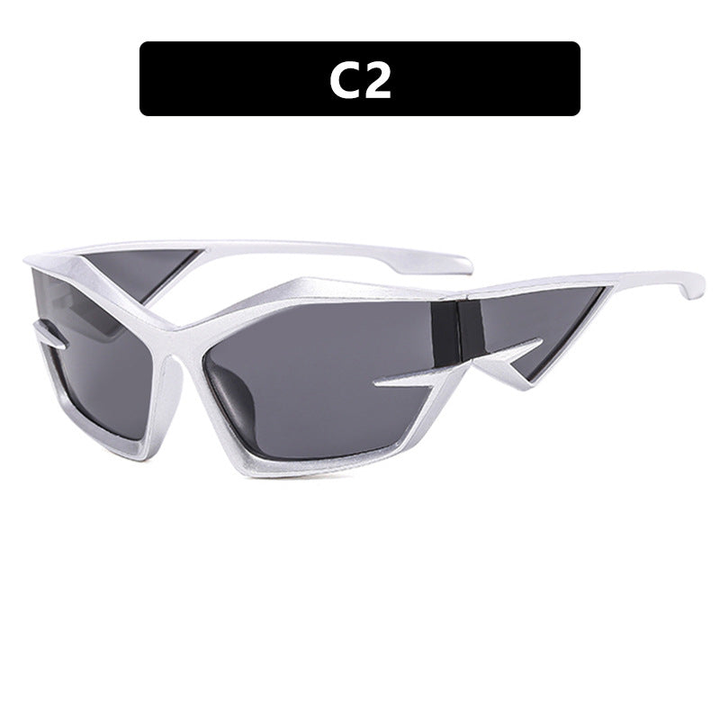 Women futuristic sports sunglasses Bowlift