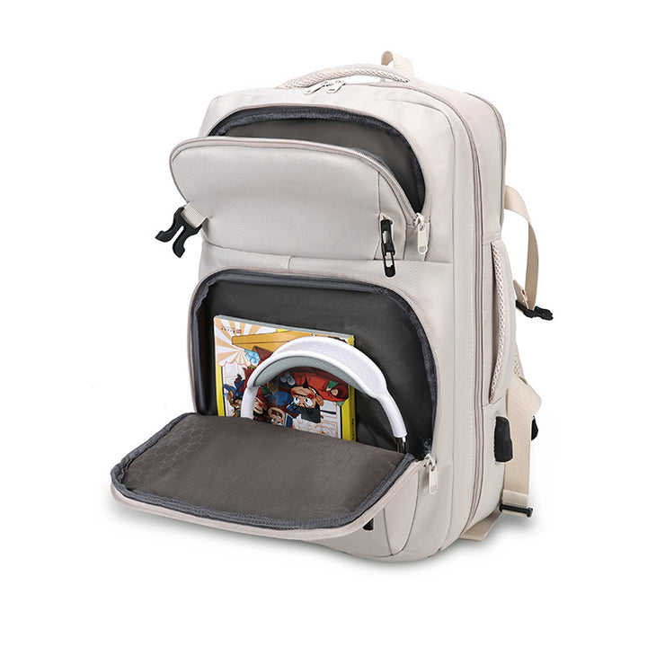 Versatile backpack with ergonomic design and functional compartments Bowlift