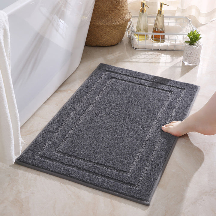 Plush Bathroom Comfort Mat