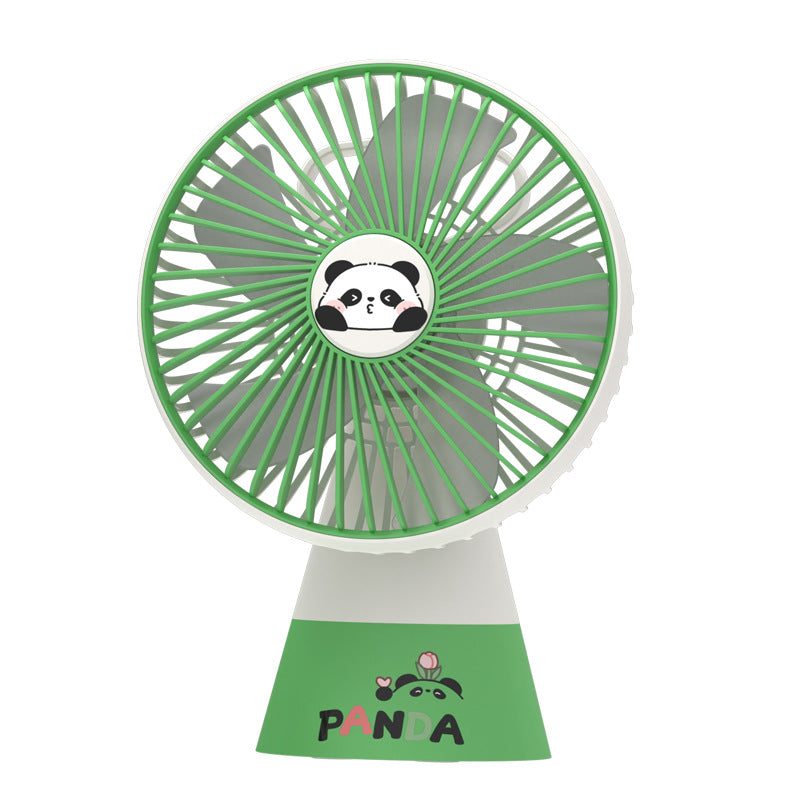 Ladies Portable Table Fan in Panda Design Bowlift