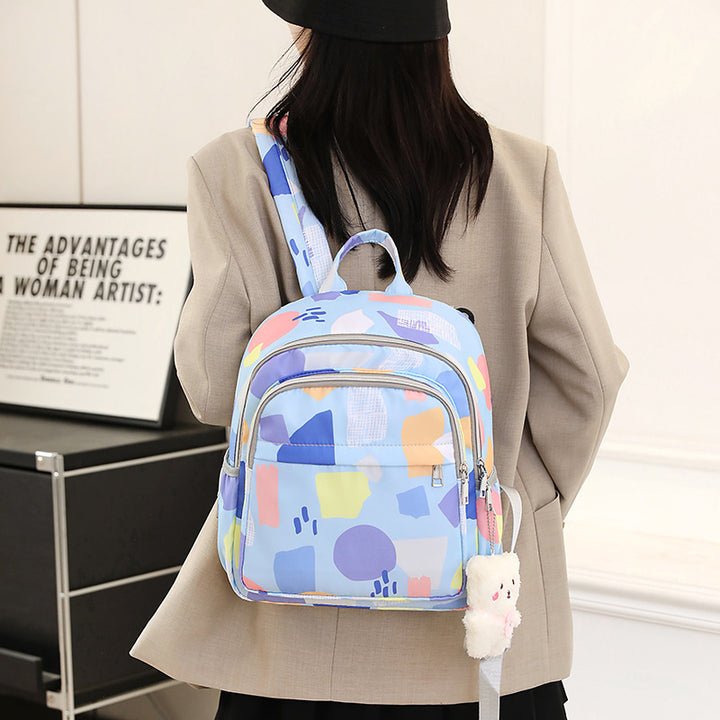 Colorful Artistic Pattern Backpack Bowlift