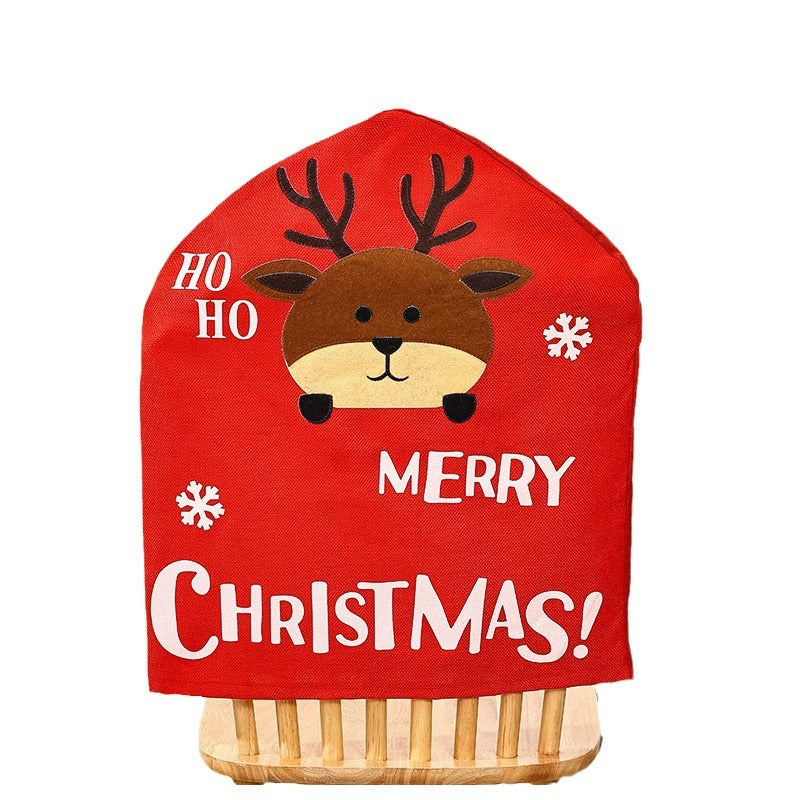 Festive chair covers with Christmas motif Bowlift