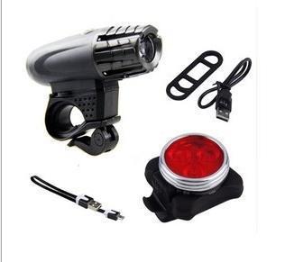 Bicycle Front and Rear Light Set Bowlift