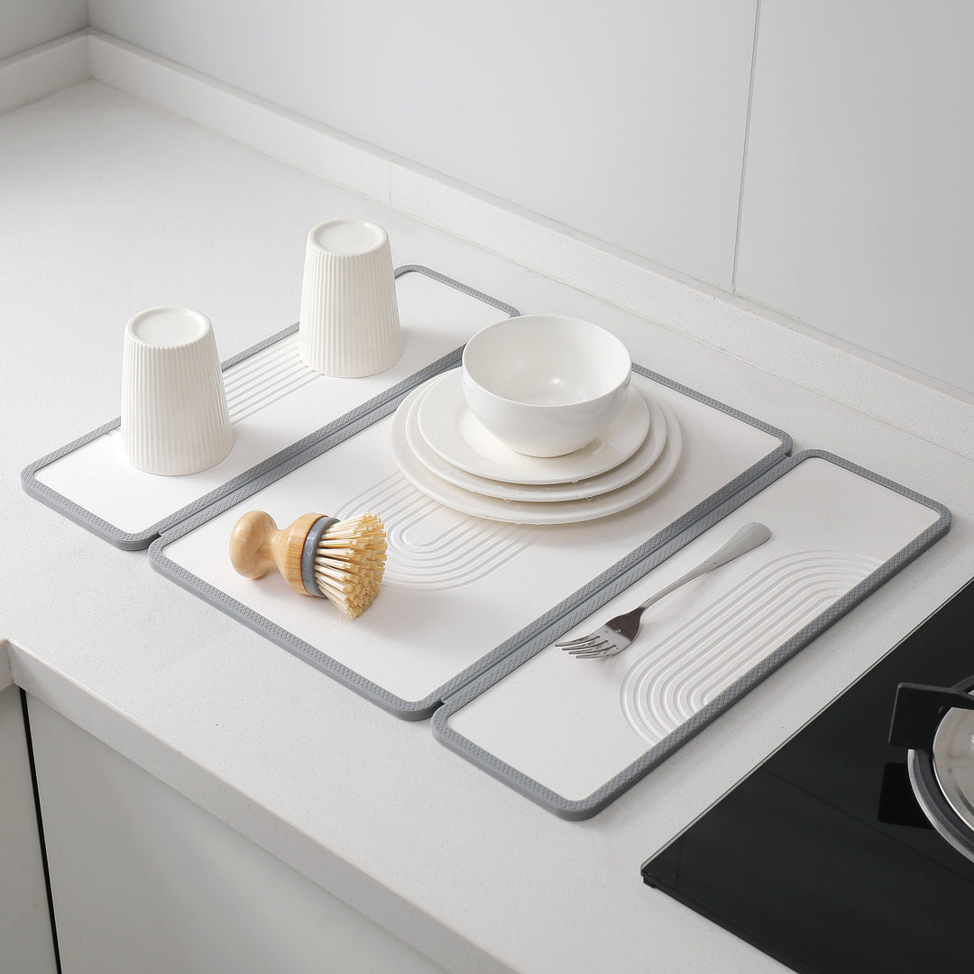 Ultra-Absorbent Kitchen Drying Mat Bowlift