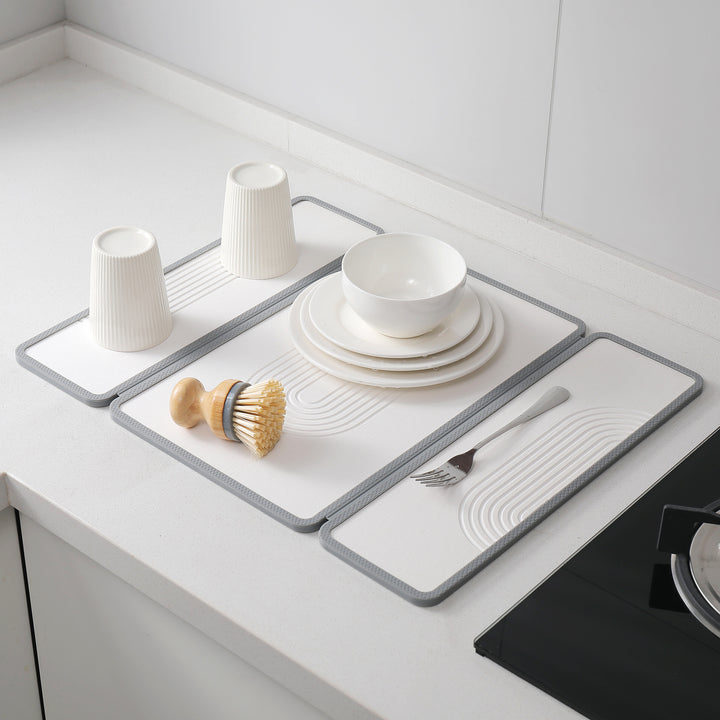 Ultra-Absorbent Kitchen Drying Mat Bowlift