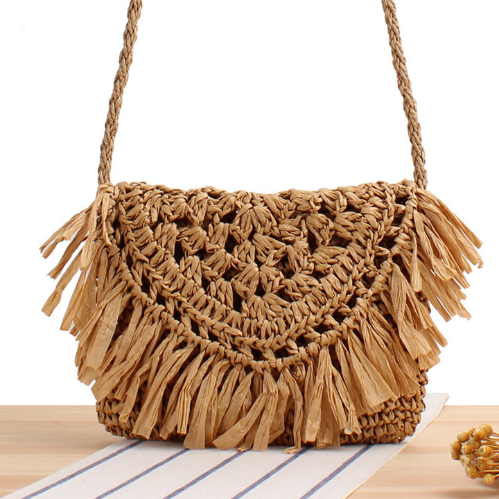 Fringe design handbag Bowlift