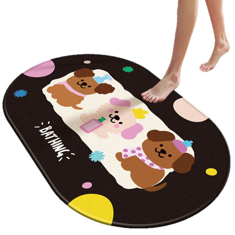 Decorative Area Rug Bowlift