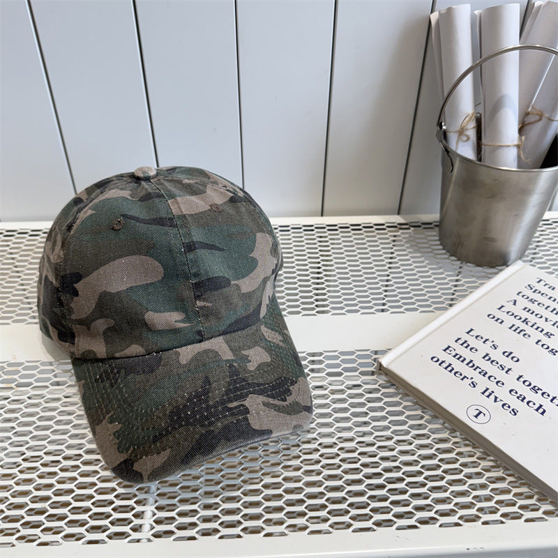 Men's Casual Camouflage Baseball Cap Bowlift