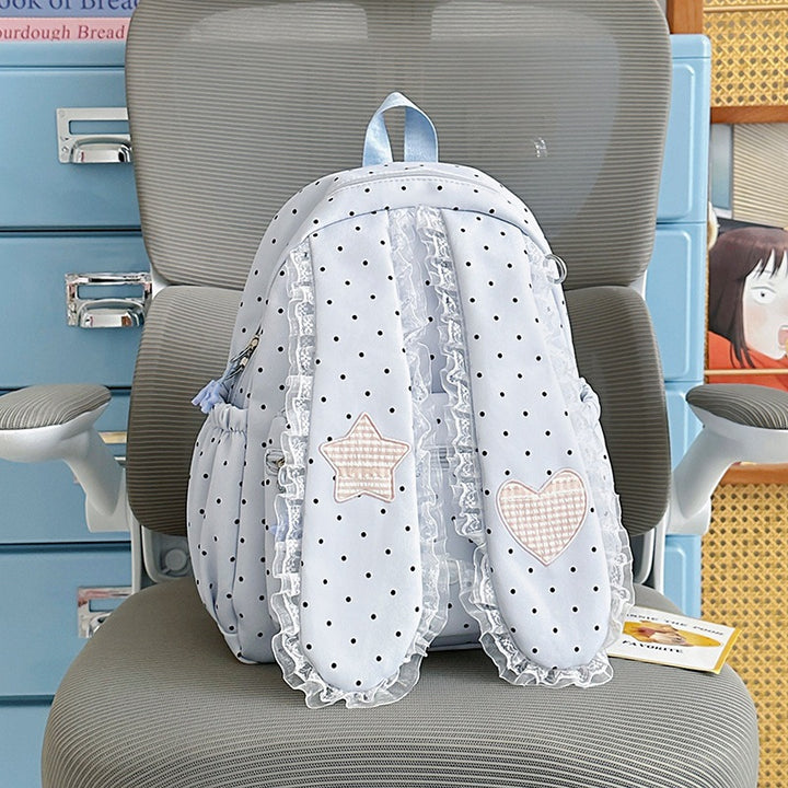 Bunny Ears Design Backpack Bowlift