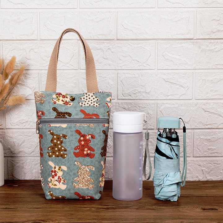 Cat Print Insulated Lunch Bag Bowlift