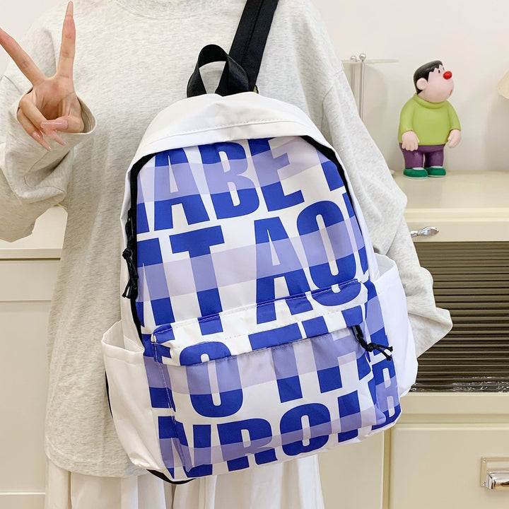 Leisure backpack with eye-catching graphic design and practical compartments Bowlift