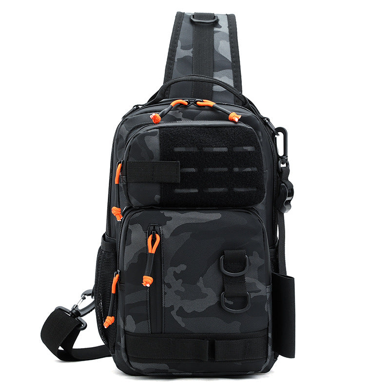 Multi-Compartment Tactical Sling Bag Bowlift