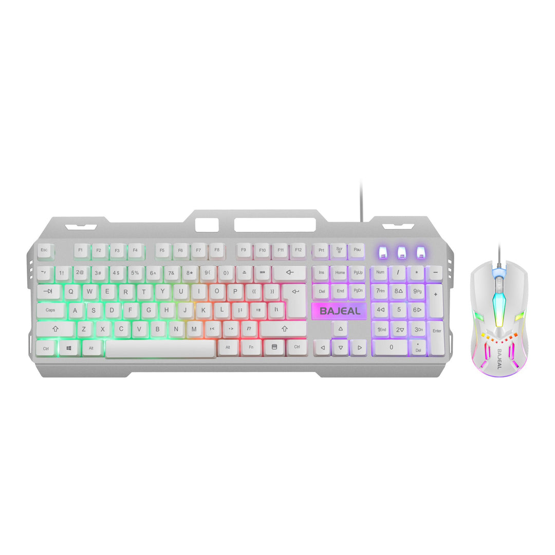 Gaming keyboard and mouse set with RGB lighting Bowlift