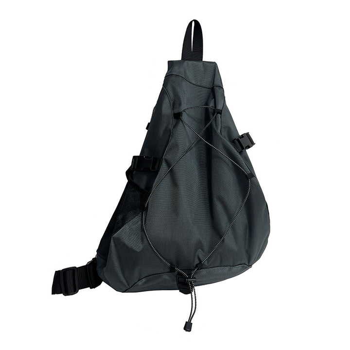 Sporty sling backpack with adjustable straps and practical organizer Bowlift