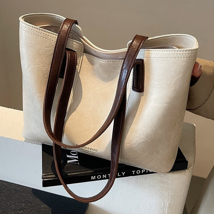 Classic Leather Tote Bag Bowlift