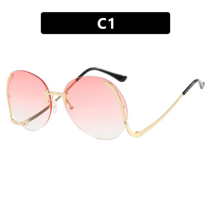 Women’s luxurious oversized sunglasses with innovative frame and UV protection Bowlift