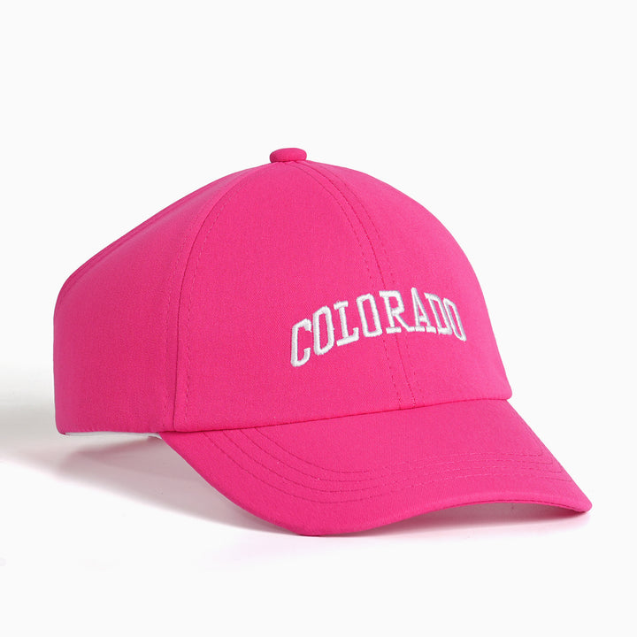 Ladies sporty cotton cap with front embroidery Bowlift