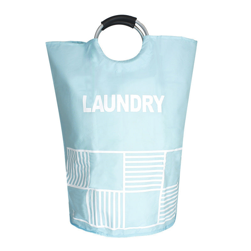 Laundry basket with ergonomic carrying handle Bowlift