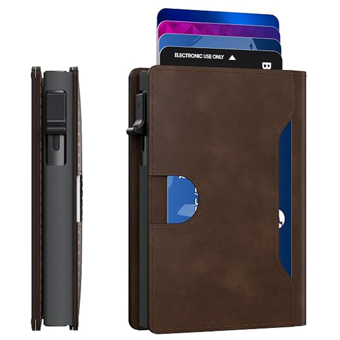 Slim RFID-Blocking Cardholder Bowlift