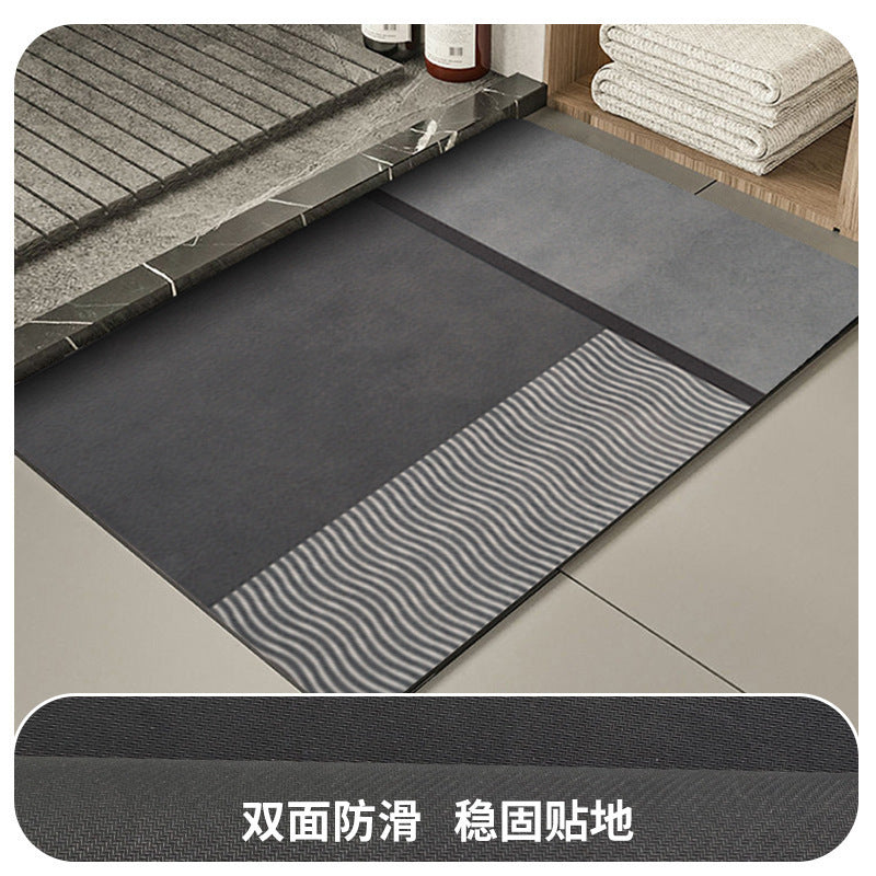 Modern Geometric Bath Mat Bowlift