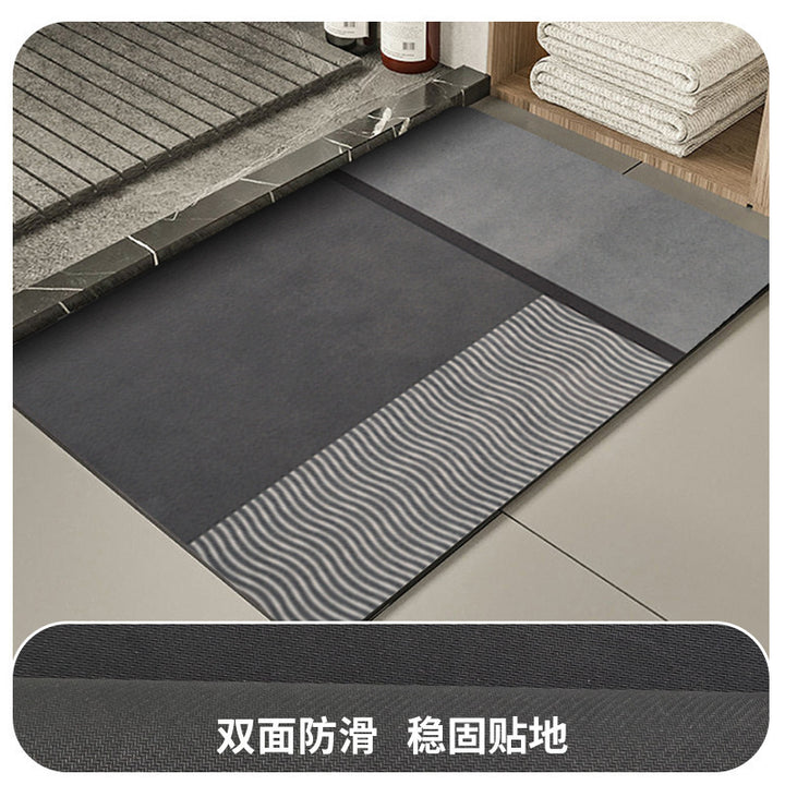 Modern Geometric Bath Mat Bowlift