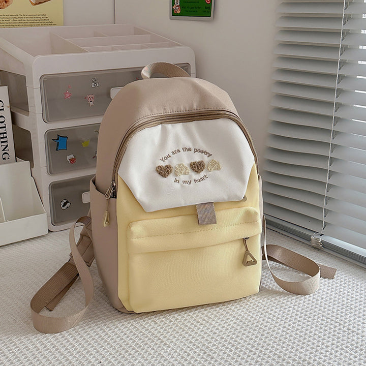 Casual Fabric Backpack Bowlift