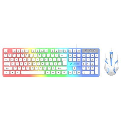 RGB Gaming Keyboard and High-Precision Mouse Set Bowlift