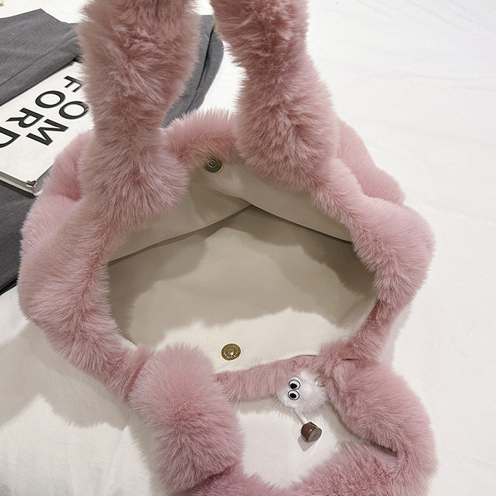 Plush Tote Bag Bowlift