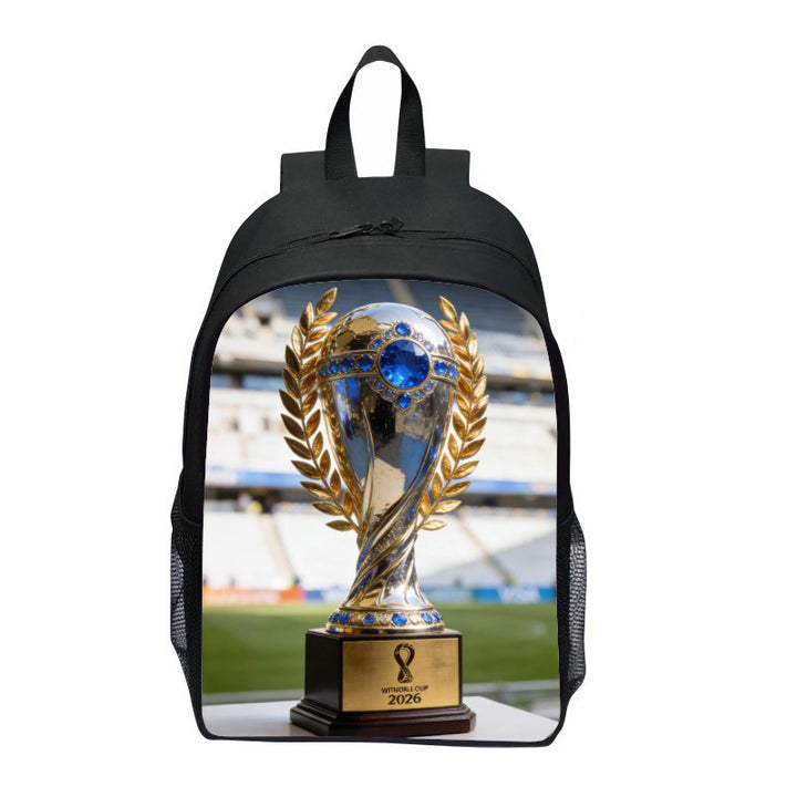 Sporty backpack with Wm trophy design Bowlift