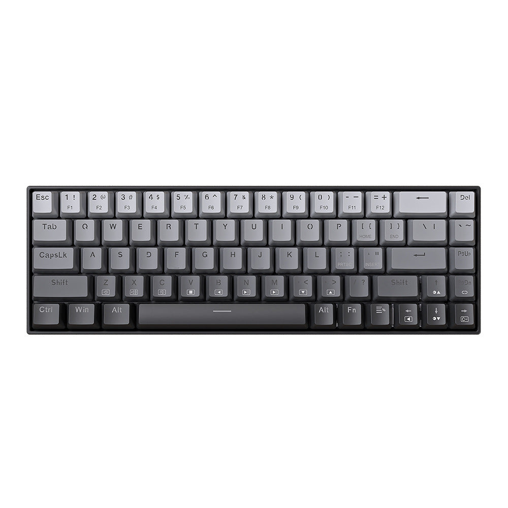 Compact Mechanical Keyboard with Customizable Functions Bowlift