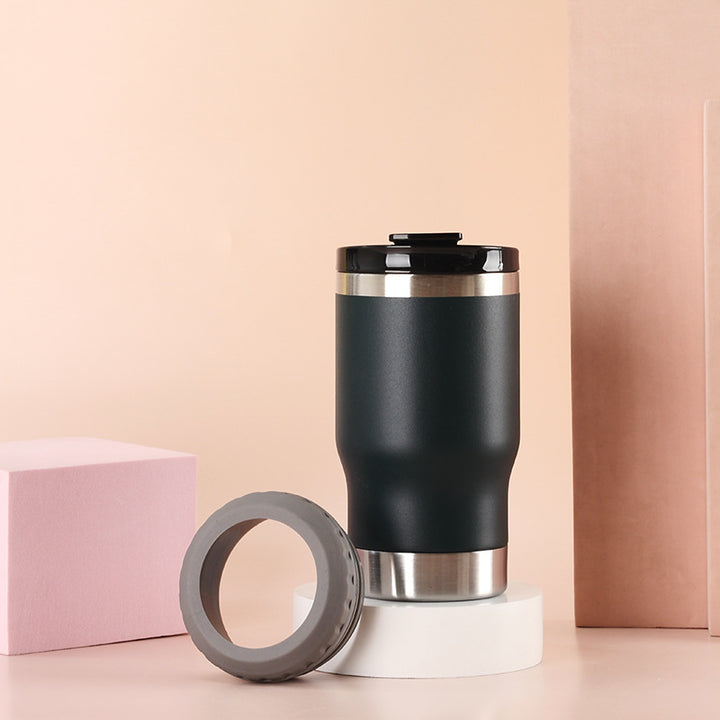 Women Insulated Coffee Mug with non-slip silicone base Bowlift
