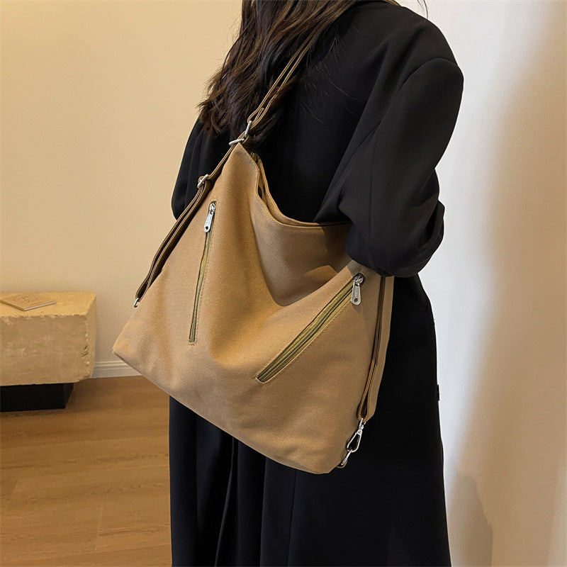 Stylish Multi-Pocket Hobo Bag Bowlift