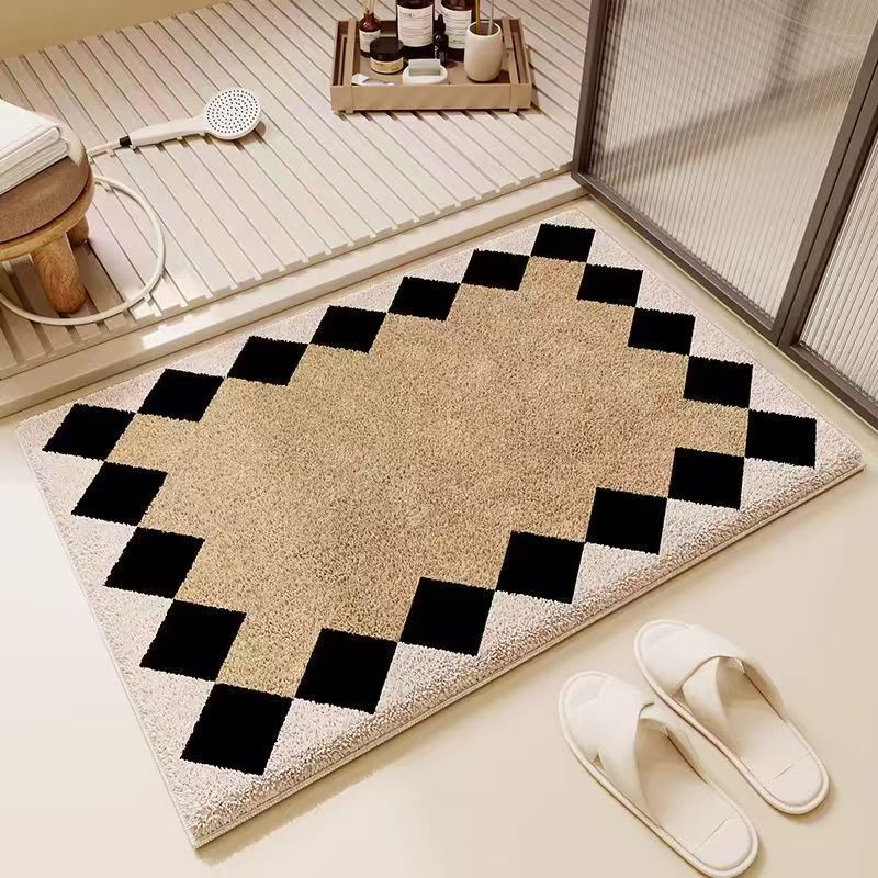 Plush Absorbent Bath Mat