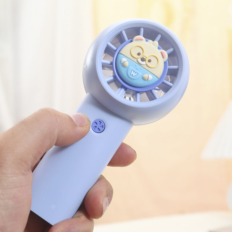 Women's portable USB mini fan with flexible tilt mechanism Bowlift