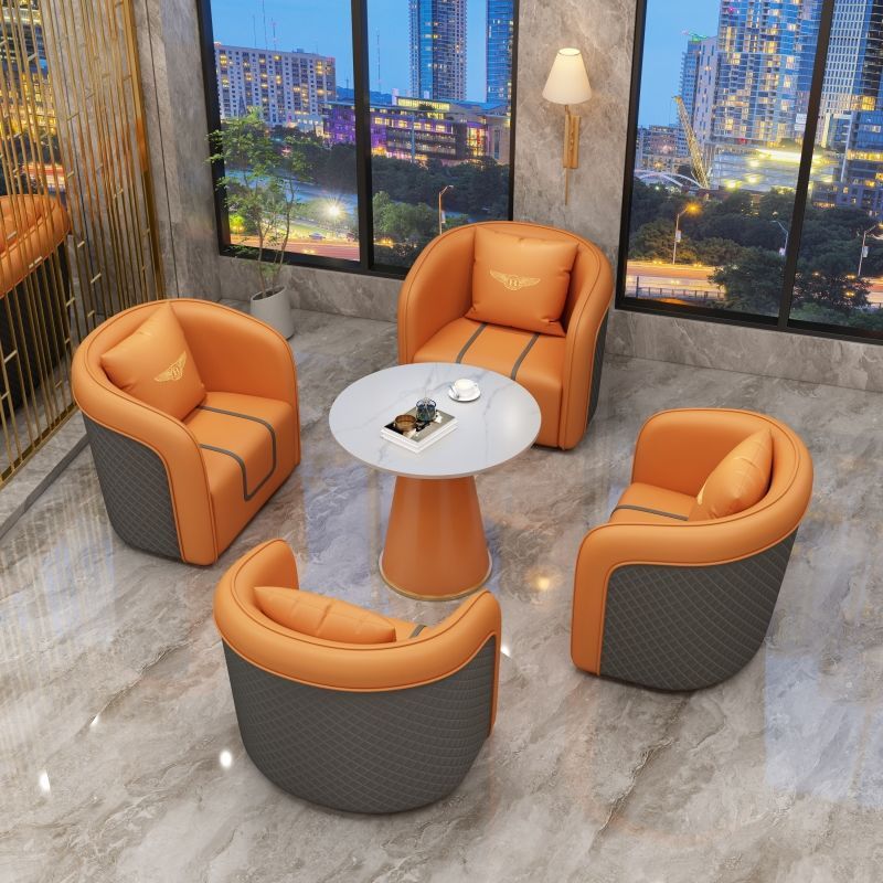 Luxury Upholstered Sofa Set Bowlift