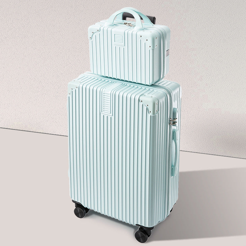 Modern Hard-Shell Wheeled Travel Suitcase Bowlift