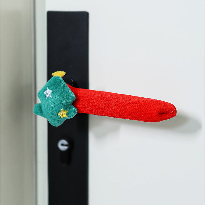 Door handle decoration with Santa Claus Bowlift