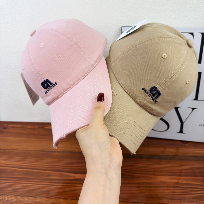 Women's Relaxed Cotton Embroidered Baseball Cap Bowlift