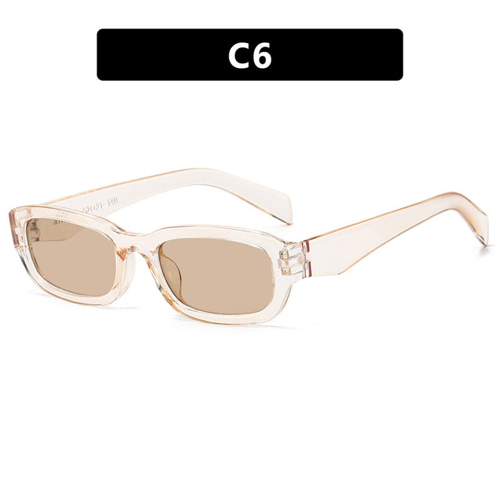 Women's fashionable sunglasses with stylish, rectangular frame Bowlift
