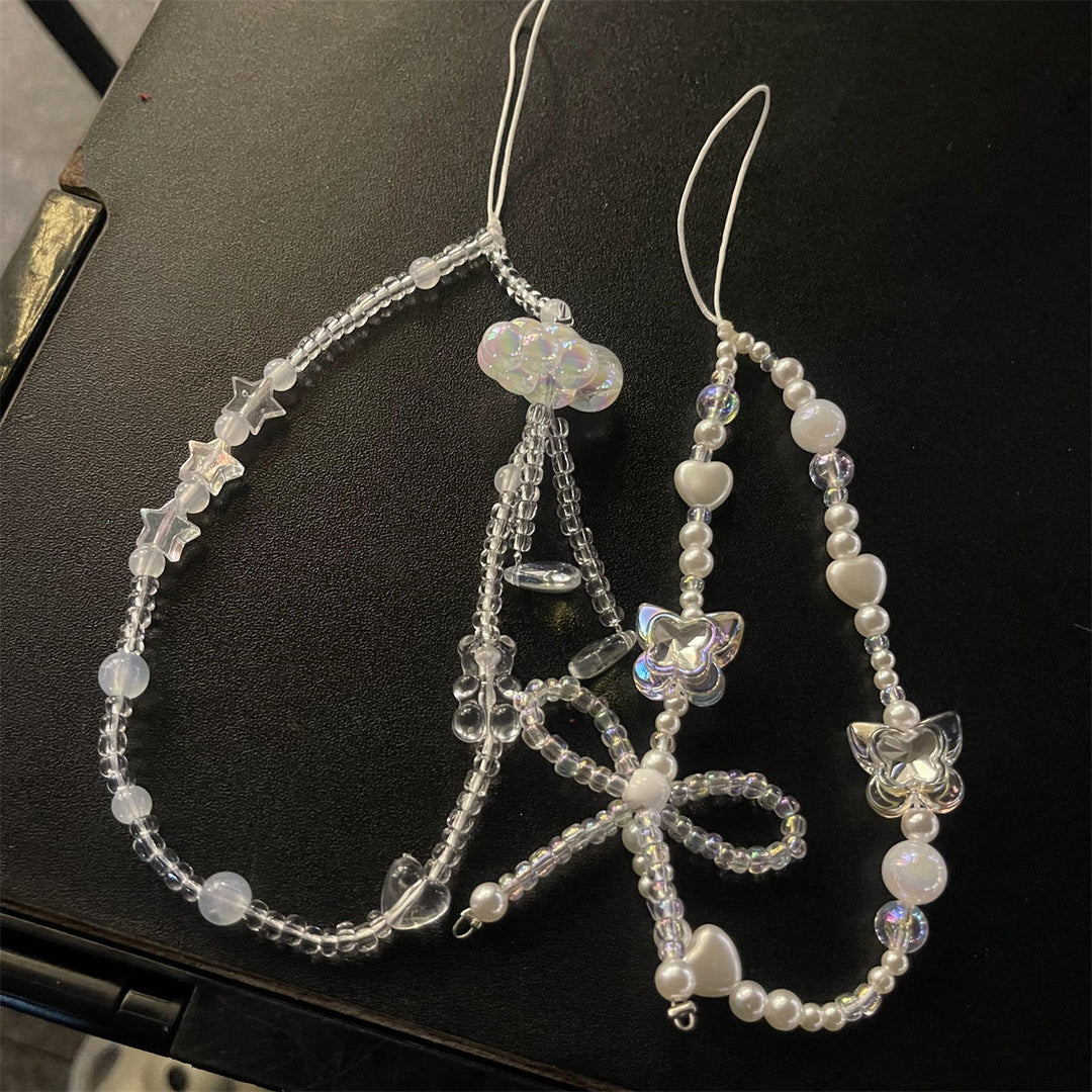 Decorative Beaded Charm Eyewear Holder Bowlift