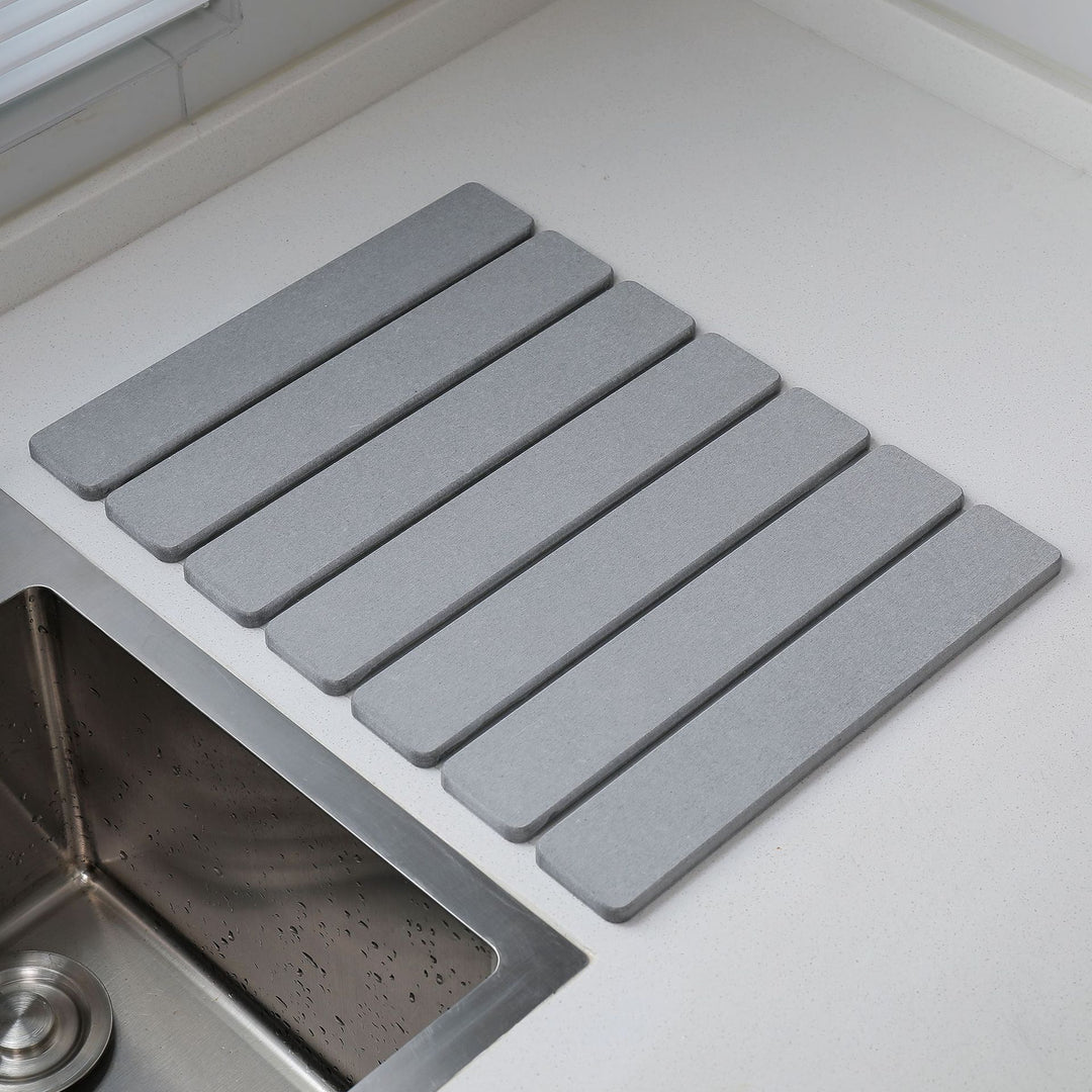 Kitchen Dish Drying Rack Mat Bowlift