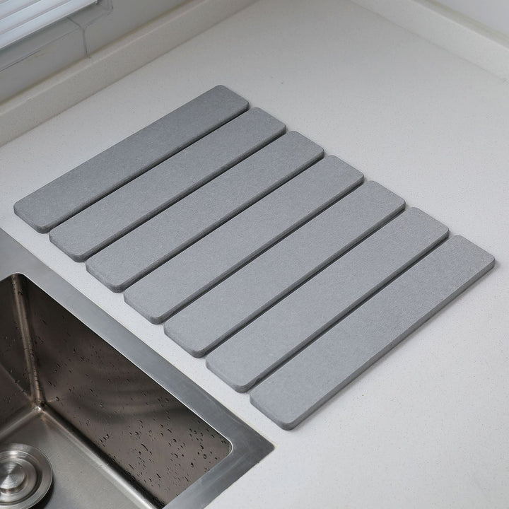Kitchen Dish Drying Rack Mat Bowlift