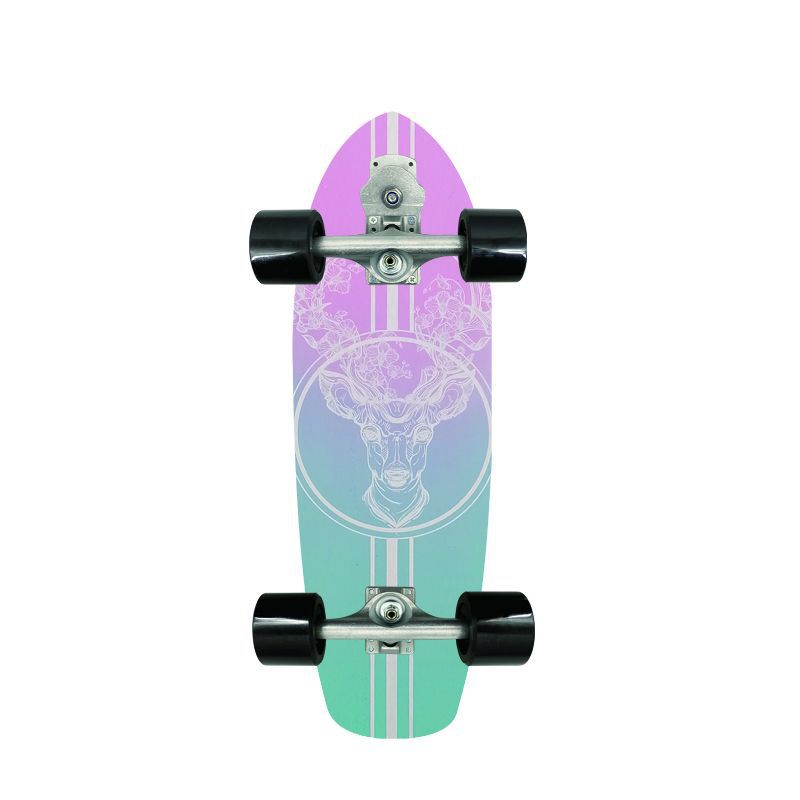 Retro-Inspired Mini Cruiser Skateboard Bowlift