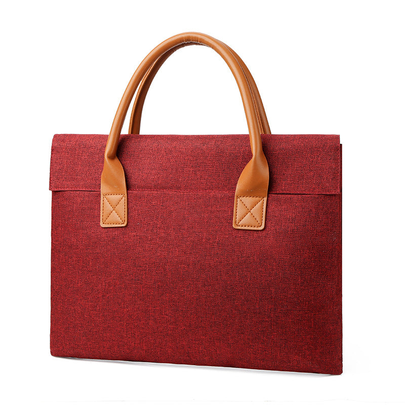 Elegant Laptop Bag with Practical Carrying System Bowlift