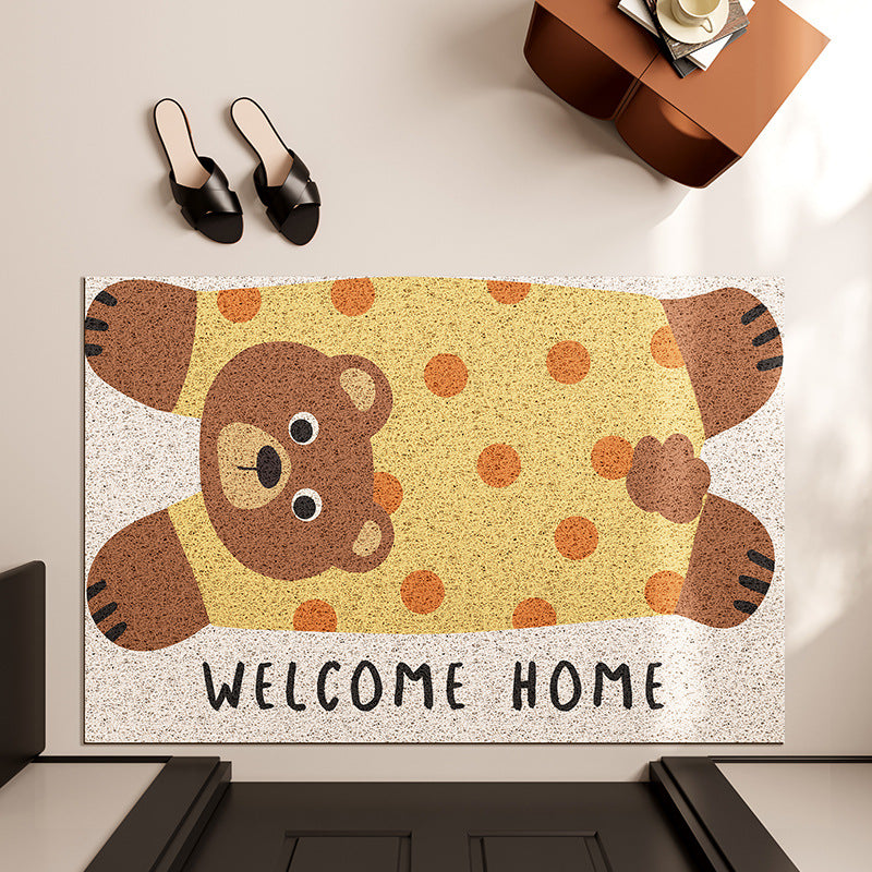 Cat-Themed Welcome Mat