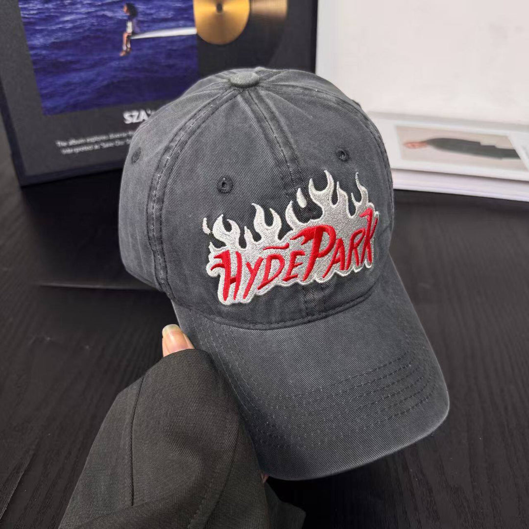 Men's Embroidered Graphic Cap Bowlift