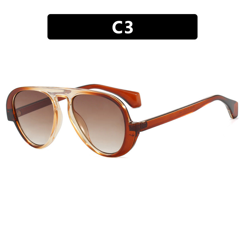 Women's sunglasses with unique retro frame and UV protection Bowlift