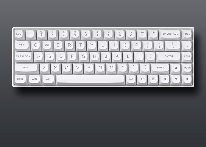 Compact Mechanical Keyboard with Customizable Functions Bowlift