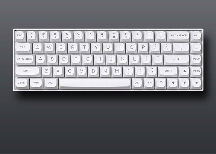 Compact Mechanical Keyboard with Customizable Functions Bowlift