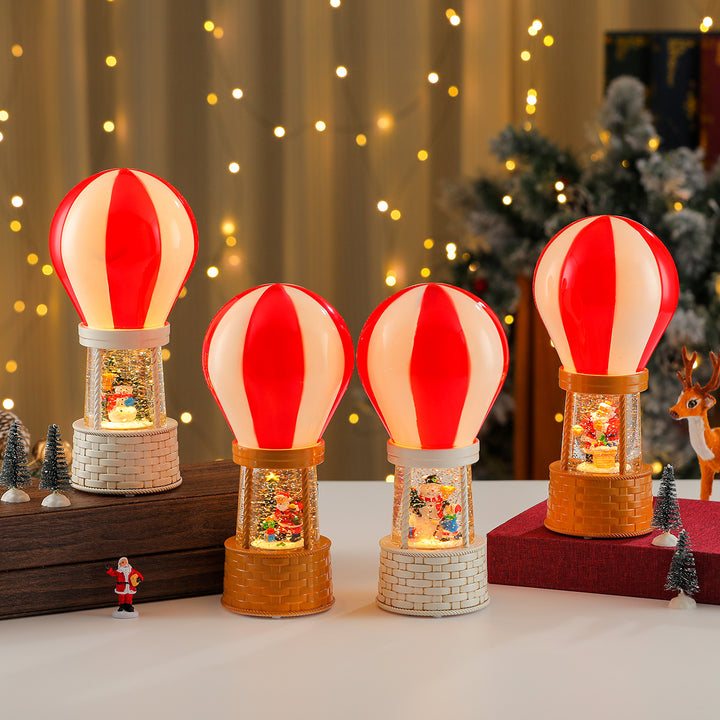 Decorative LED Hot Air Balloon Table Lamp Bowlift